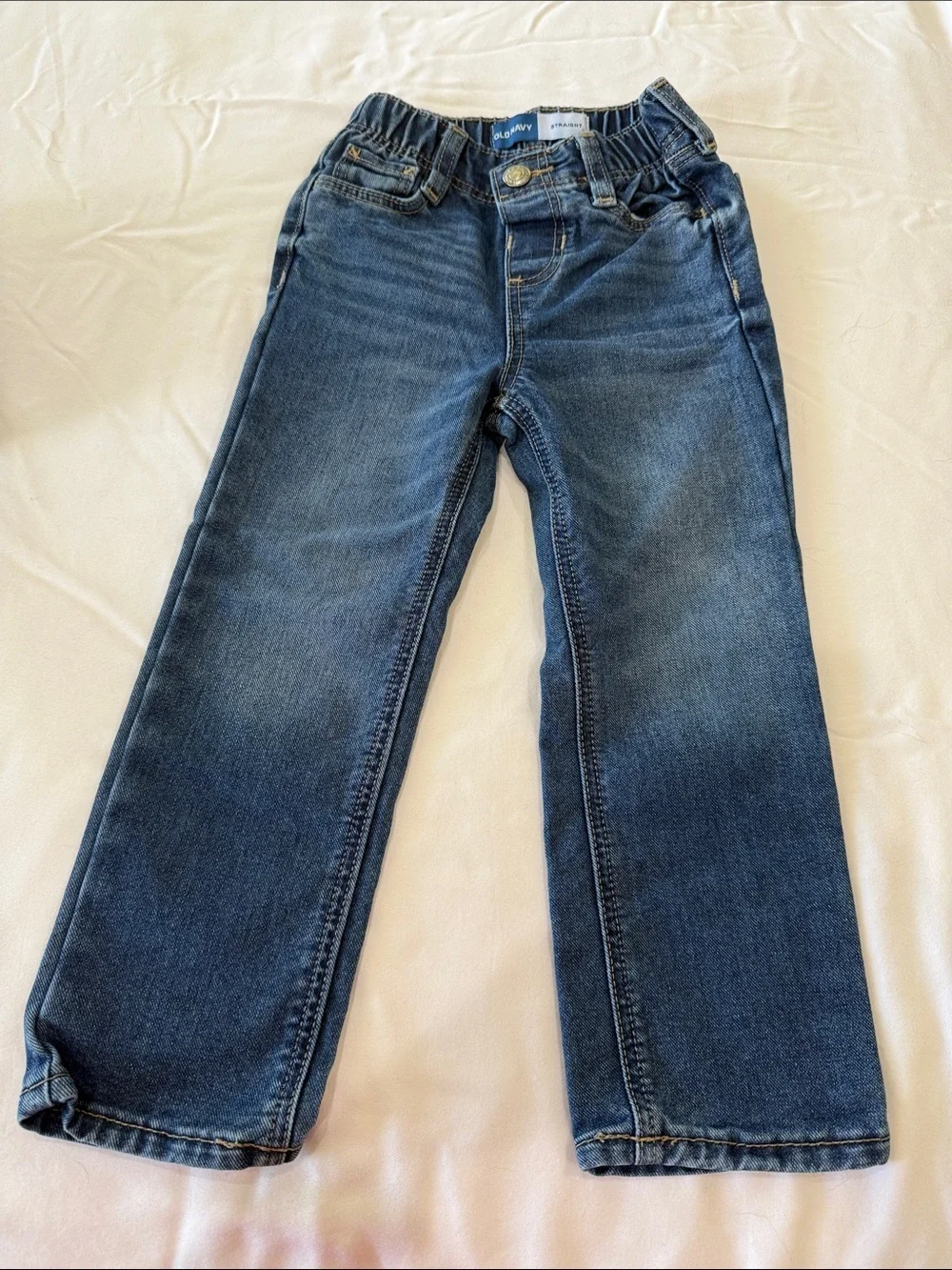 Old Navy Blue Straight Leg Jeans